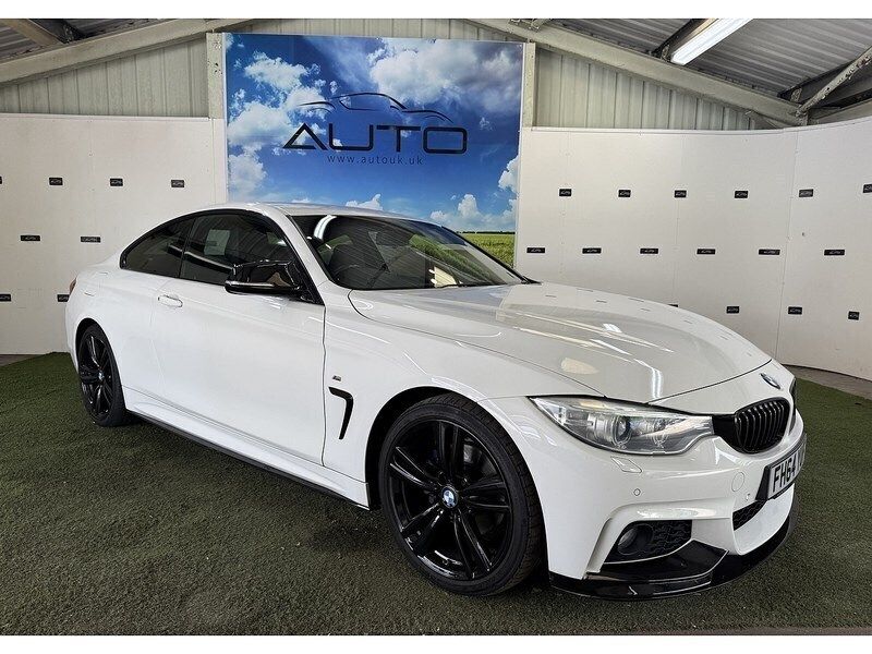 White Used 2015 BMW 420 M Sport Coupe | £9,895 (Fair price) - Image 1/4