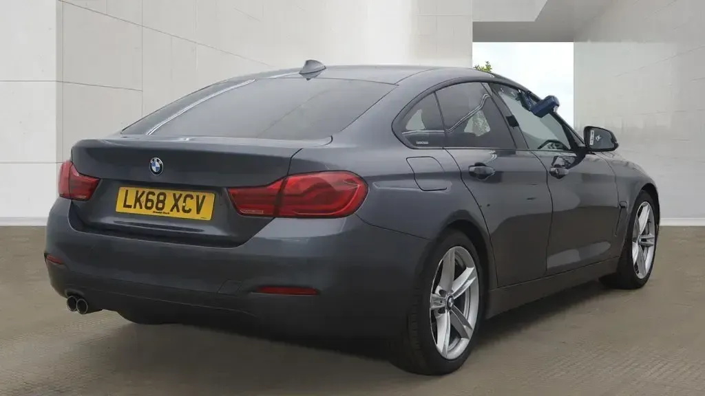 Używany BMW 420 Luxury Line 2018 Szary Coupe