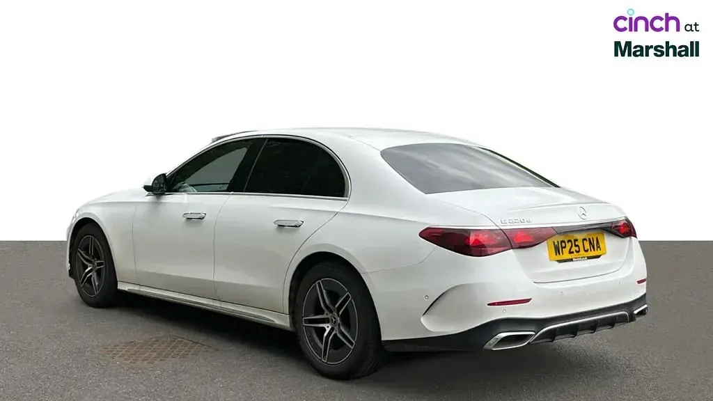 Used Mercedes E220 AMG line 197 HP (144 kW) 2025 White Sedan