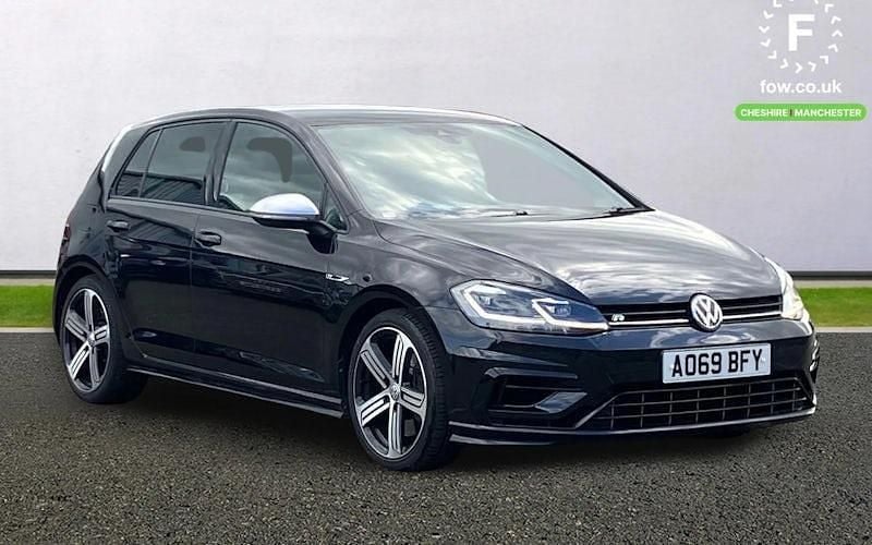 Black Used 2019 VW Golf VII R Hatchback | £22,999 (Super price) - Image 1/4