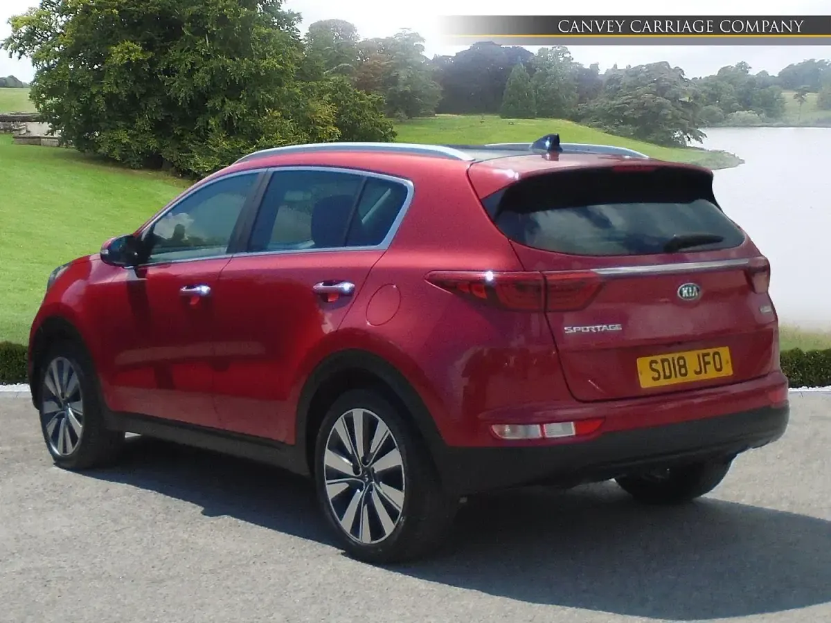 Used Kia Sportage 114 HP (83 kW) 2018 Red SUV