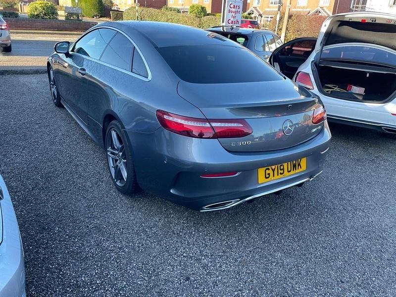 Used Mercedes E300 AMG line 245 HP (180 kW) 2019 Grey Coupe