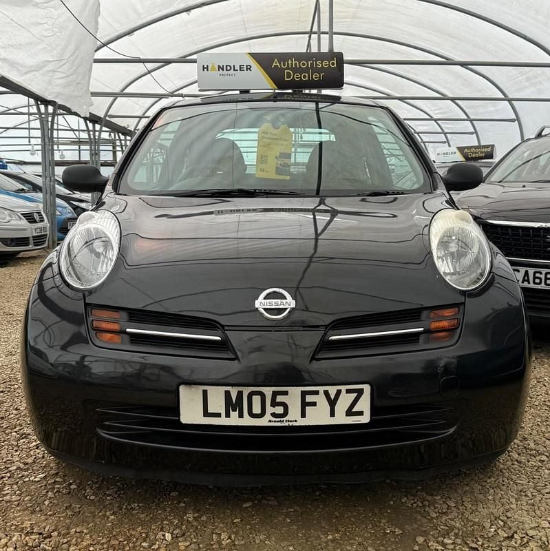 Used Nissan Micra S 79 HP (58 kW) 2005 Black Hatchback