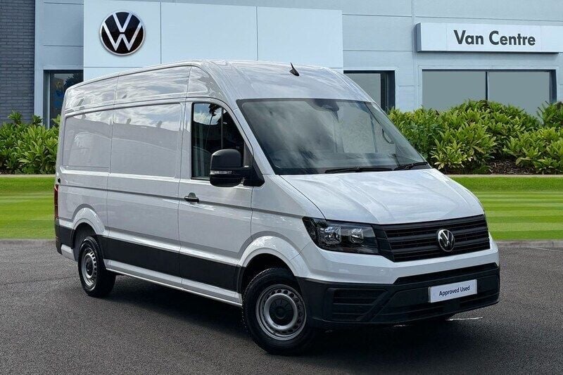White New 2024 VW Crafter Van | £26,491 - Image 1/4