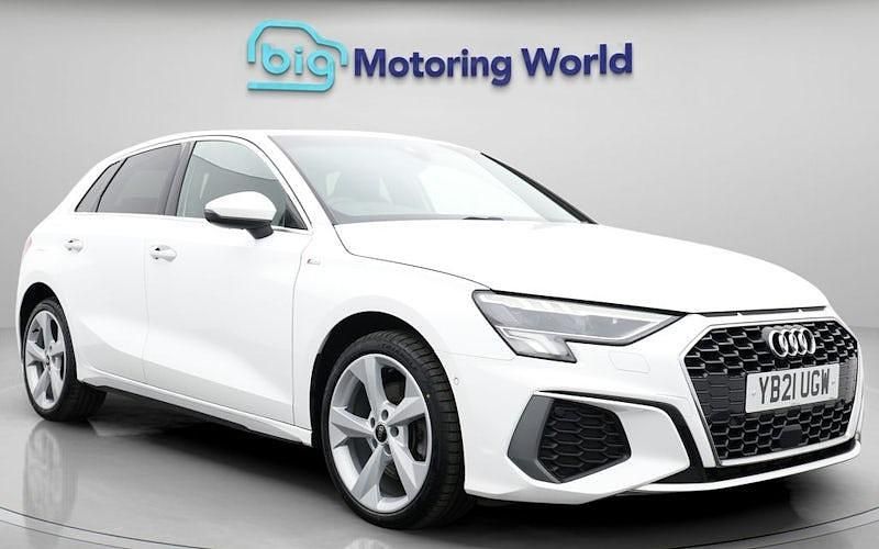 Used 2025 Audi A3 Sportback e-tron S-Line Hatchback | £16,500 (Super price) - Image 1/4