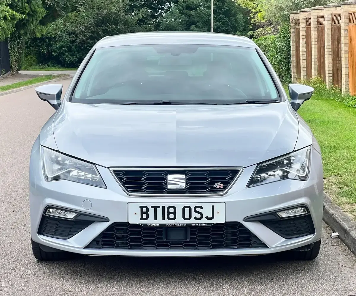 Used Seat Leon FR 180 HP (132 kW) 2018 Silver Hatchback