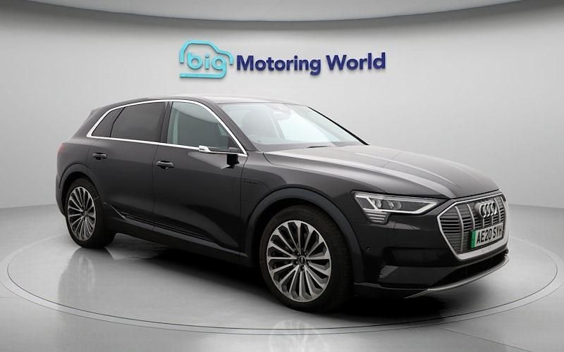 Used Audi e-tron 300 kW (408 HP) 2020 Black SUV