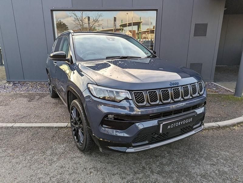 Blue/black Used 2023 Jeep Compass SUV | £25,798 (Expensive) - Image 1/4