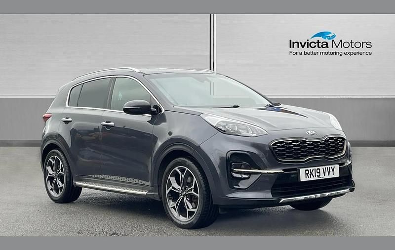 Used Kia Sportage GT-Line 134 HP (98 kW) 2019 Grey SUV