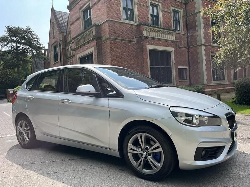 Silver Used 2018 BMW 216 Active Tourer Performance MPV | £9,781 (Fair price) - Image 1/4