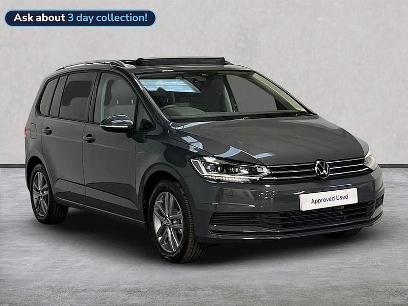 Grey New 2025 VW Touran Match MPV | £36,916 (Good price) - Image 1/4