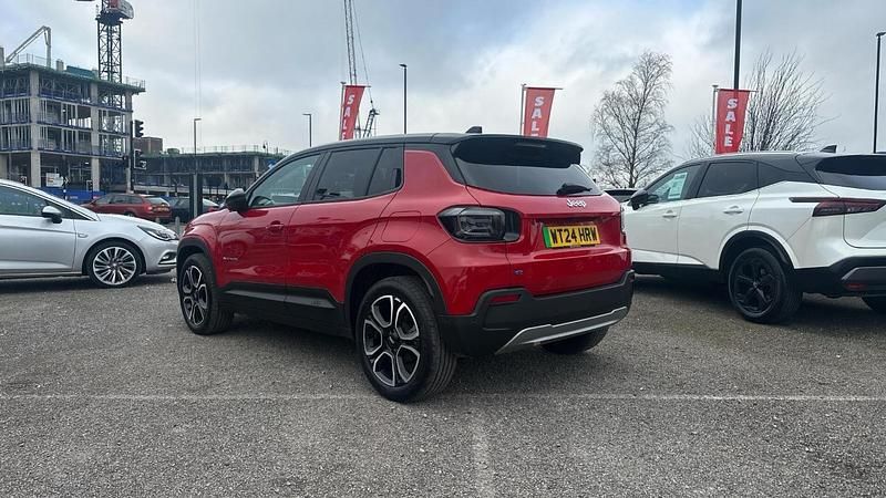 Used Jeep Avenger EV Summit 113 kW (154 HP) 2024 Red SUV