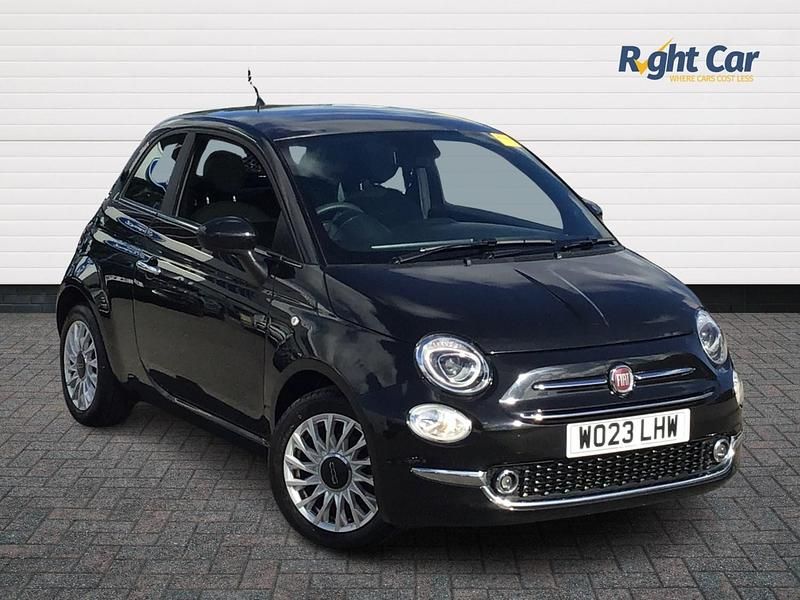 Black Used 2023 Fiat 500 Hatchback | £9,399 (Fair price) - Image 1/4