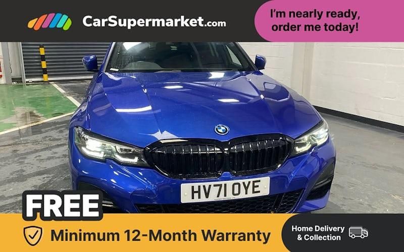 Used BMW 330e M Sport 292 HP (214 kW) 2021 Blue Estate