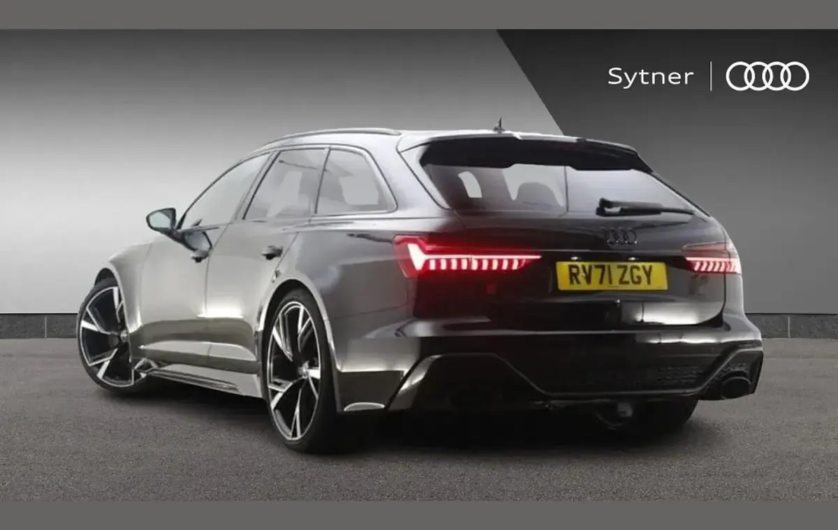 Used Audi RS6 Design 600 HP (441 kW) 2021 Black Estate
