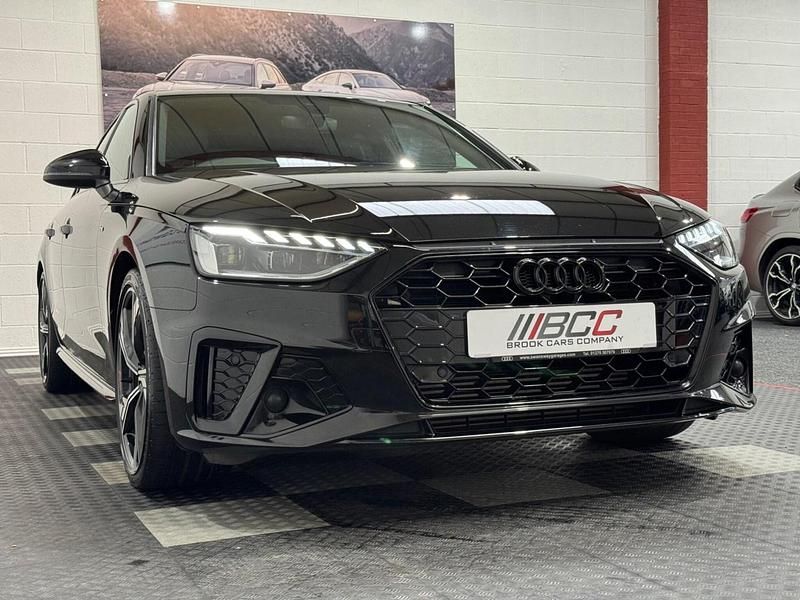 Used Audi A4 Black Edition 150 HP (110 kW) 2023 Black Sedan