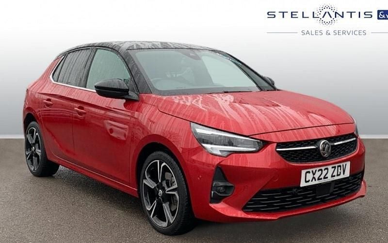 Used Vauxhall Corsa Ultimate 131 HP (96 kW) 2022 Red Hatchback