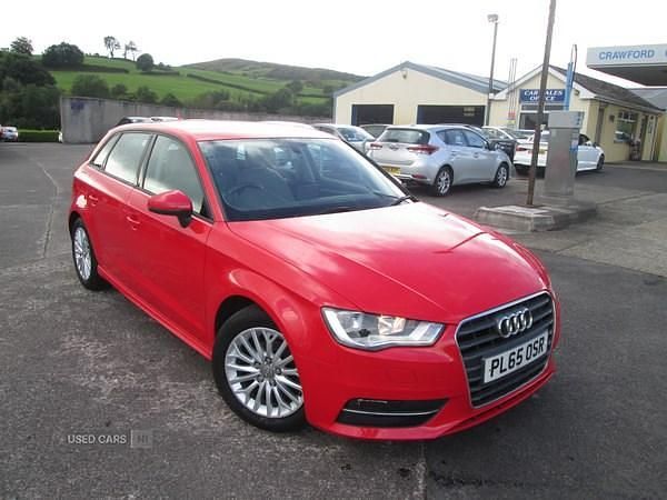 Used Audi A3 2016 Red Hatchback