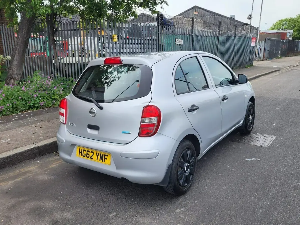 Used Nissan Micra Visia 80 HP (58 kW) 2013 Silver Hatchback