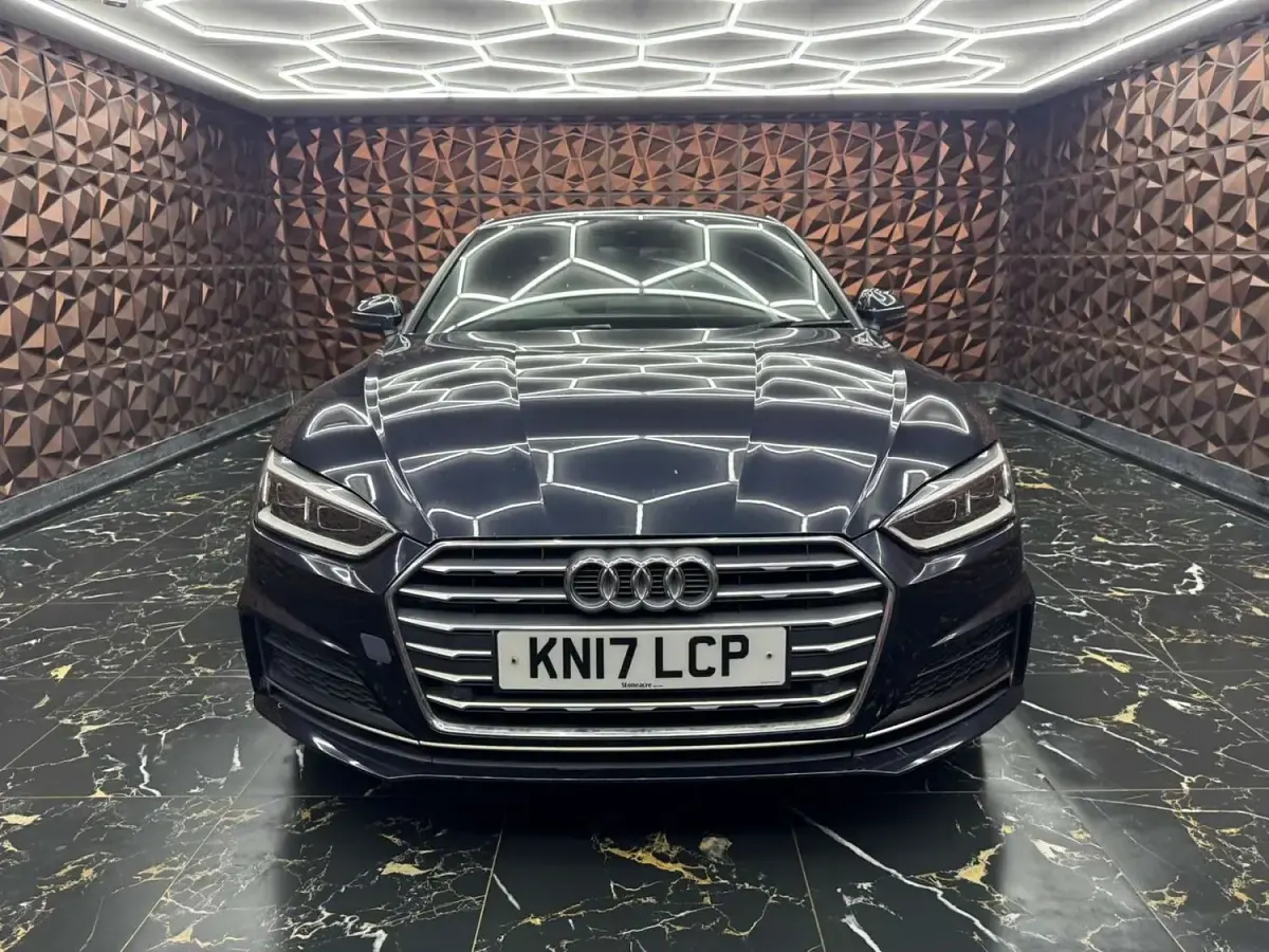 Used Audi A5 S-Line 2017 Blue Coupe