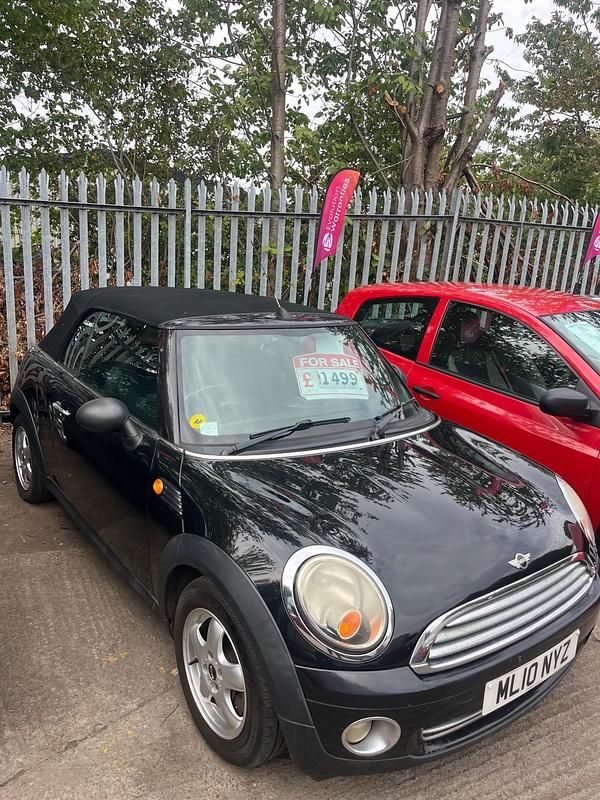 Black Used 2010 Mini ONE Hatchback | £1,499 (Fair price) - Image 1/2