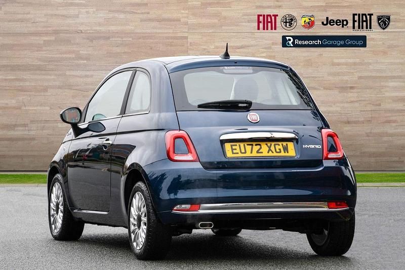Blue Used 2022 Fiat 500 Dolcevita Hatchback | £10,396 (Fair price) - Image 1/3