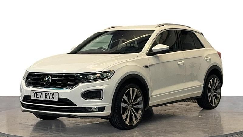 White Used 2022 VW T-Roc R-line SUV | £21,770 (Good price) - Image 1/4