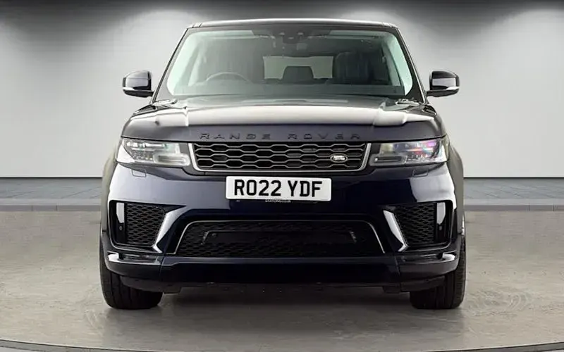 Used Land Rover Range Rover Sport Dynamic 404 HP (297 kW) 2021 Portofino blue SUV