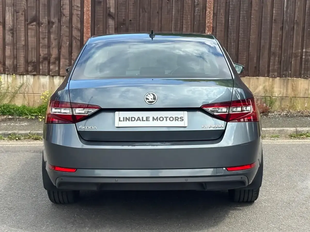 Used Skoda Superb SE L Executive 150 HP (110 kW) 2017 Grey Hatchback