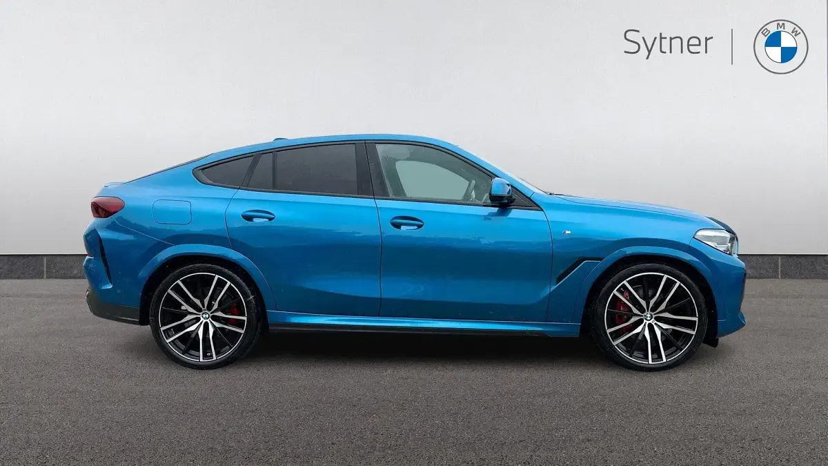 Used BMW X6 M Sport 282 HP (207 kW) 2023 Blue SUV