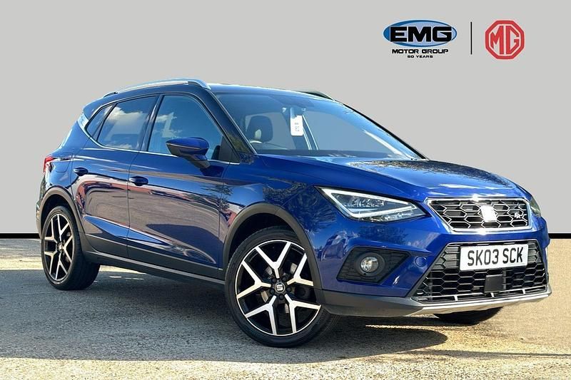 Blue Used 2020 Seat Arona FR Sport SUV | £11,499 (Fair price) - Image 1/3