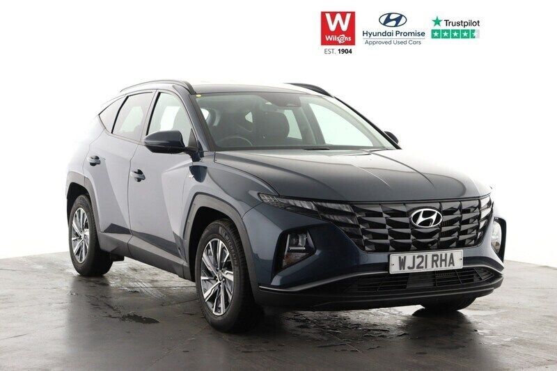 Blue Used 2021 Hyundai Tucson SE SUV | £17,199 (Fair price) - Image 1/3