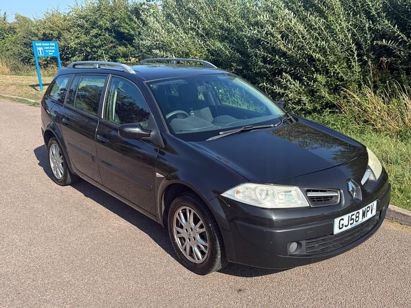 Black Used 2008 Renault Mégane GrandTour Expression Estate | £2,499 - Image 1/4