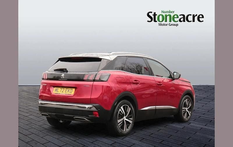 Used Peugeot 3008 GT-line 296 HP (217 kW) 2022 Red SUV