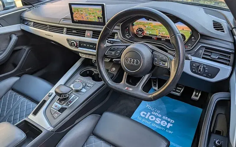 Used Audi S5 Business 354 HP (260 kW) 2017 Blue Coupe