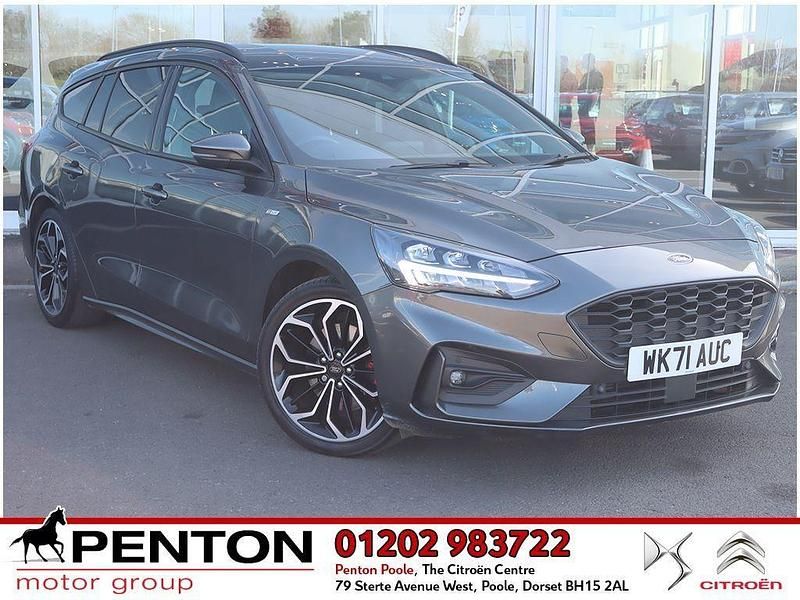 Grey Used 2021 Ford Focus ST-Line X Estate | £15,990 (Fair price) - Image 1/4