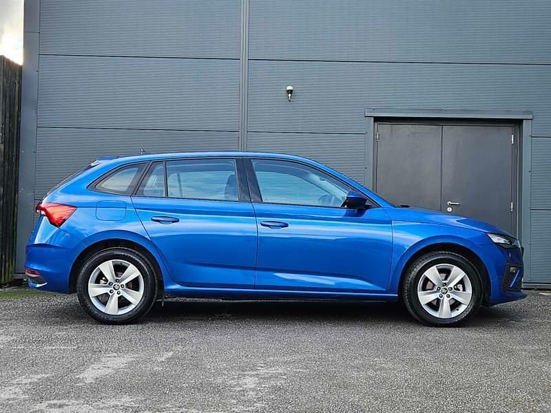 Used Skoda Scala SE 85 HP (62 kW) 2025 Blue Hatchback
