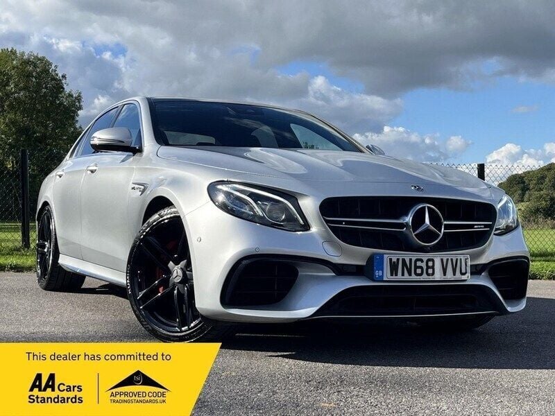 Silver Used 2018 Mercedes E63 AMG Premium Sedan | £42,995 (Super price) - Image 1/4