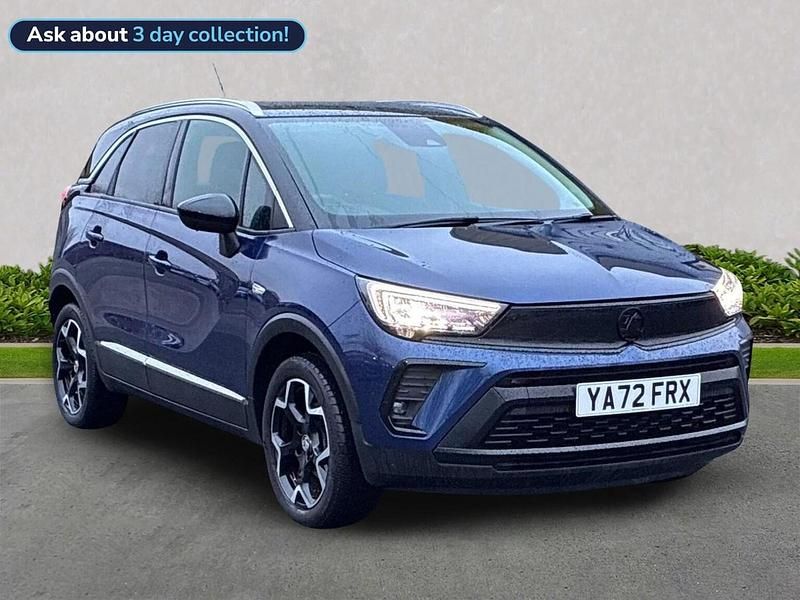 Used Vauxhall Crossland Ultimate 110 HP (80 kW) 2023 Blue SUV