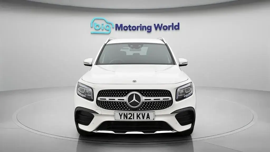 Used Mercedes GLB200 AMG line 150 HP (110 kW) 2021 White SUV