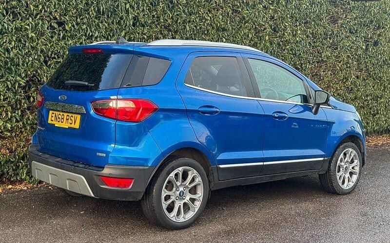 Used Ford Ecosport Titanium 101 HP (74 kW) 2018 Blue SUV