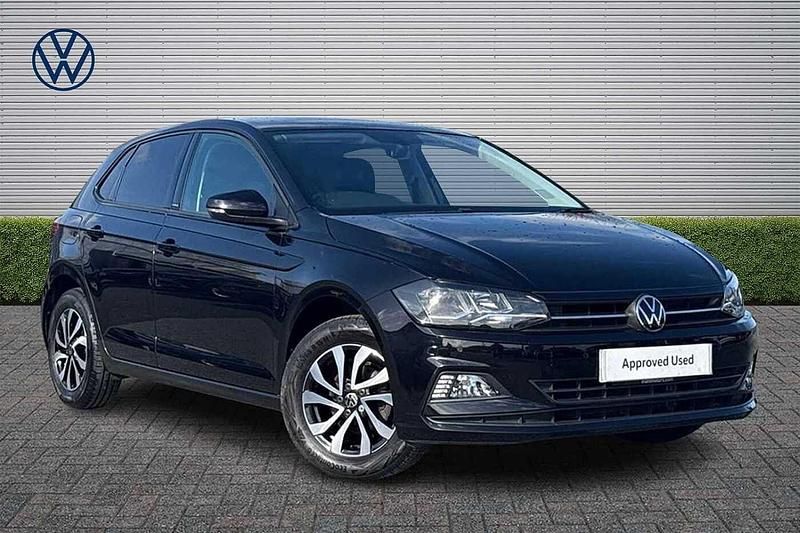 Used VW Polo Active 95 HP (69 kW) 2021 Black Hatchback