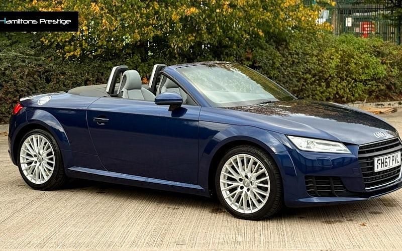 Blue Used 2018 Audi TT Roadster Sport Cabriolet | £14,995 (Good price) - Image 1/4