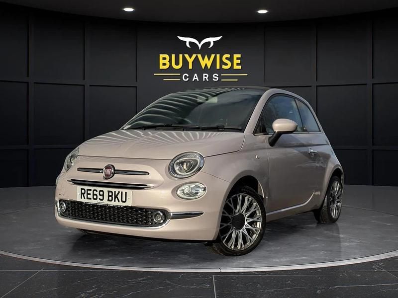 Pink Used 2019 Fiat 500 Star Cabriolet | £8,995 (Fair price) - Image 1/4