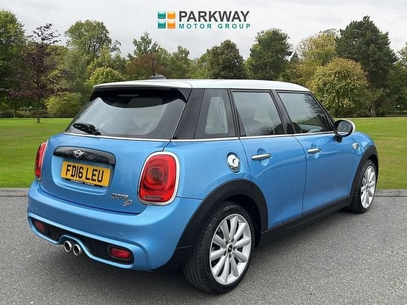 Begagnad Mini Cooper S Hatch 170 HK (125 kW) 2016 Blå Halvkombi