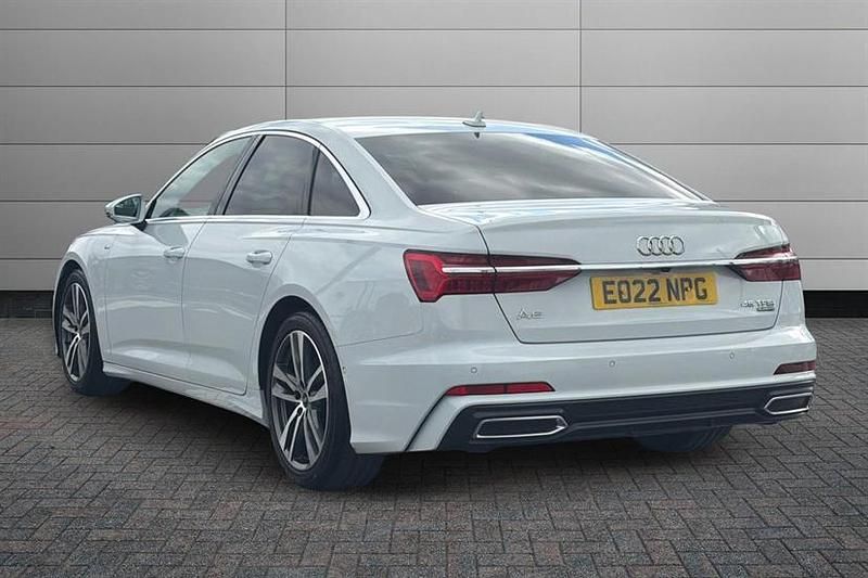 Used Audi A6 S-Line 265 HP (194 kW) 2022 White Sedan