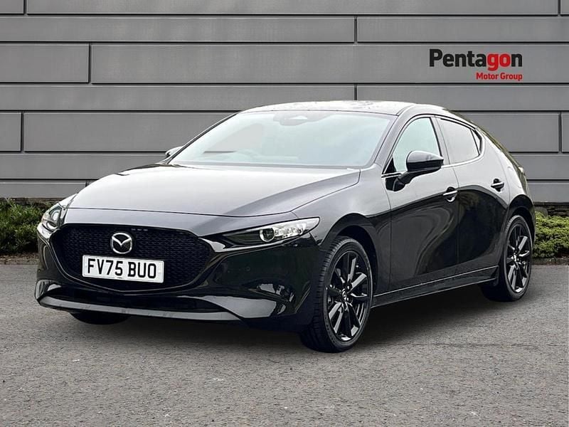 Used Mazda 3 Homura-Line 140 HP (102 kW) 2025 Black Hatchback