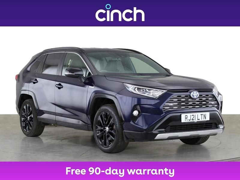 Blue Used 2021 Toyota RAV4 Hybrid SUV | £23,099 (Fair price) - Image 1/3