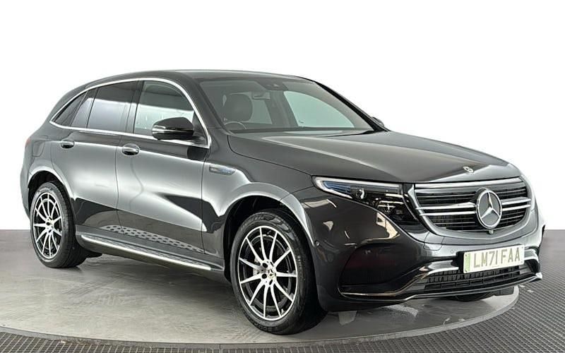 Used Mercedes EQC400 AMG line 300 kW (408 HP) 2021 Grey SUV