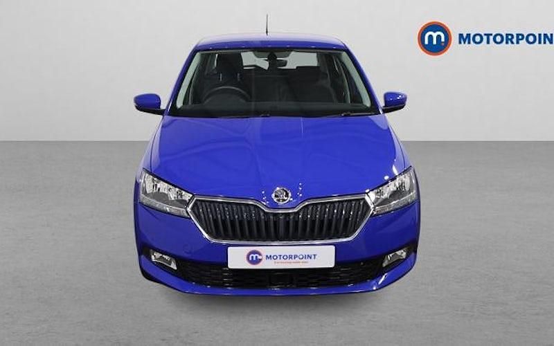 Used Skoda Fabia SE L 110 HP (80 kW) 2019 Blue Hatchback